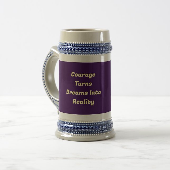 Cerveja Caneca de Café Inspiradora Confiança (Frente Esquerda)