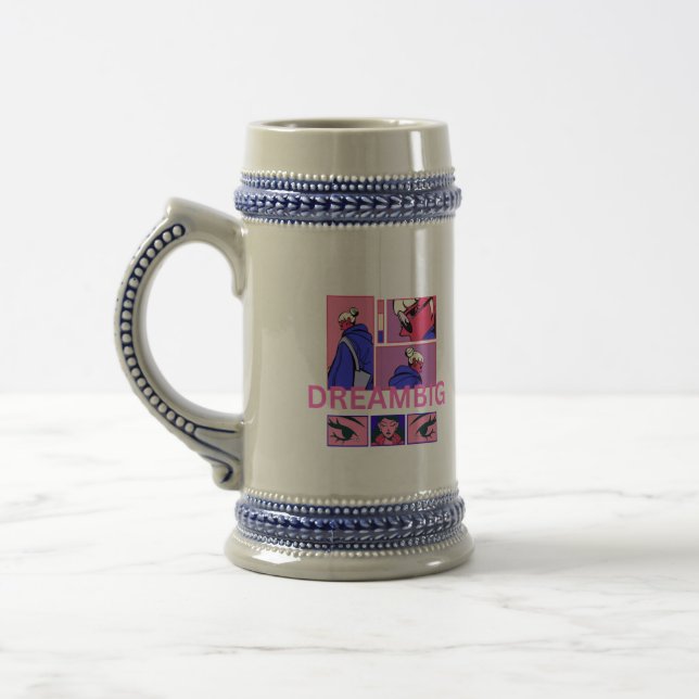 Cerveja Caneca de Cerâmica Sonhe Grande (Esquerda)