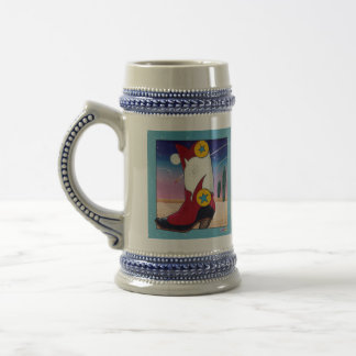Cerveja, Caneca de cerveja - Boot Cowboy, Tudo Ves