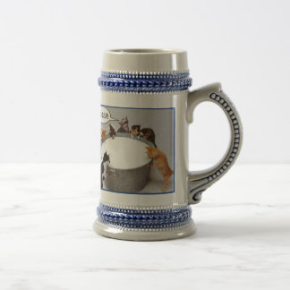 Cerveja Caneca de Kegger do gato