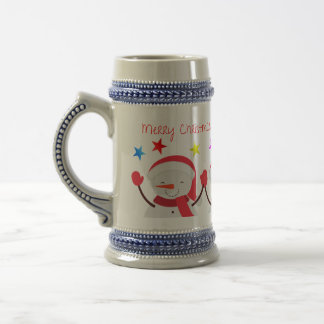Cerveja caneca de Natal