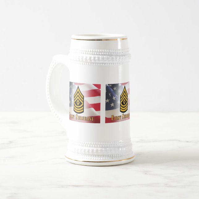 Cerveja Caneca de presente do Primeiro-Sargento da Companh (Frente Esquerda)