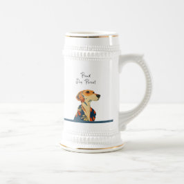Cerveja Caneca de Proud Dog Parent – Ilustração de Cachorr