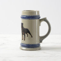 Caneca de Rottweiler