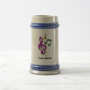 Cerveja Caneca de viagem da música