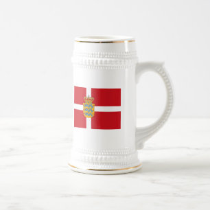 Cerveja Caneca do COA de Dinamarca Flagw