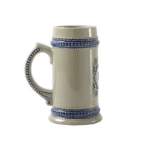 Caneca em Estilo Cerâmico de Azulejo Português de 