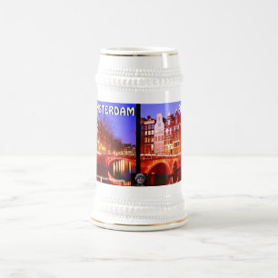 CERVEJA CANECA MOJISOLA A GBADAMOSI OKUBULE DE AMSTERDÃO