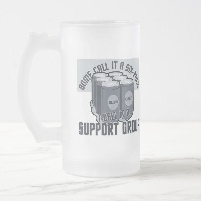 Cerveja com canecas personalizadas do pacote Seis (Esquerda)