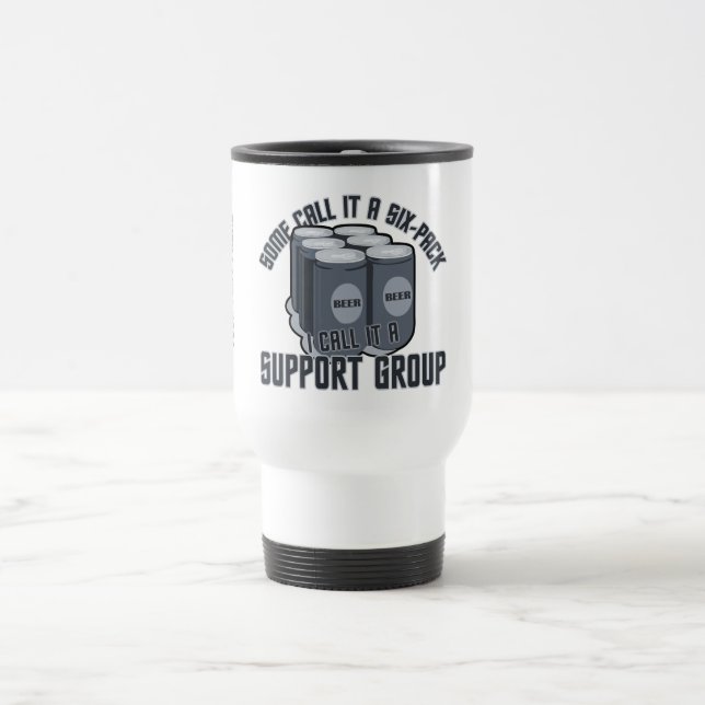 Cerveja com canecas personalizadas do pacote Seis (Centro)