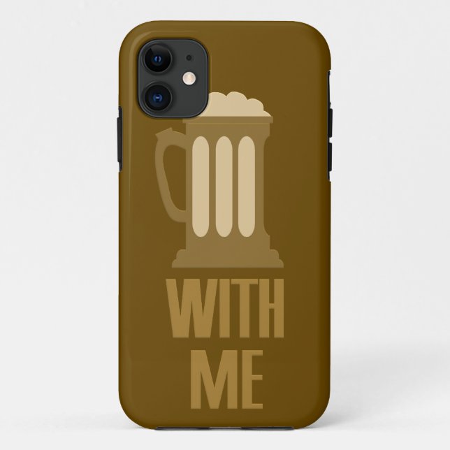 Cerveja Comigo capas de iphone (Verso)