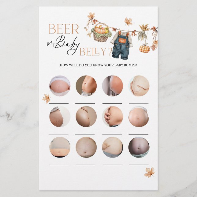 Cerveja de Chá de fraldas ou Beely (Frente)