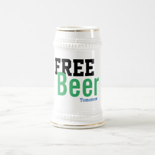 Cerveja Dia de São Patrício engraçado livre da caneca d