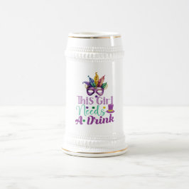 Cerveja Esta Garota Precisa de uma Bebida Caneca de Cervej