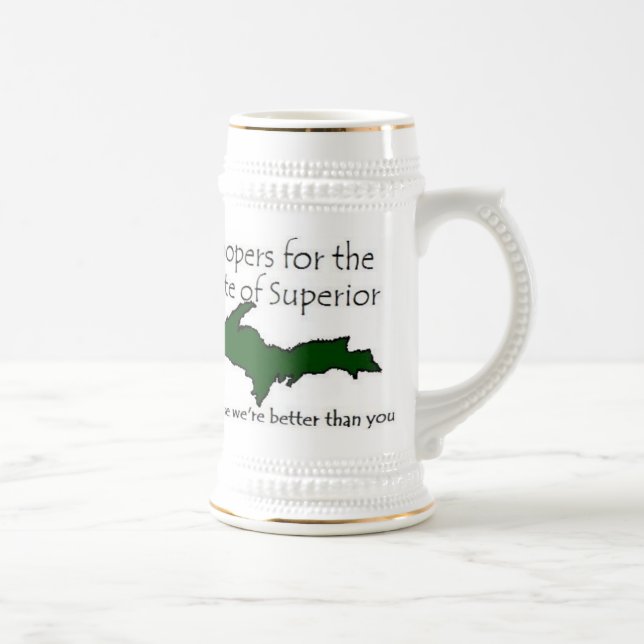 Cerveja Estado de caneca superior (Direita)