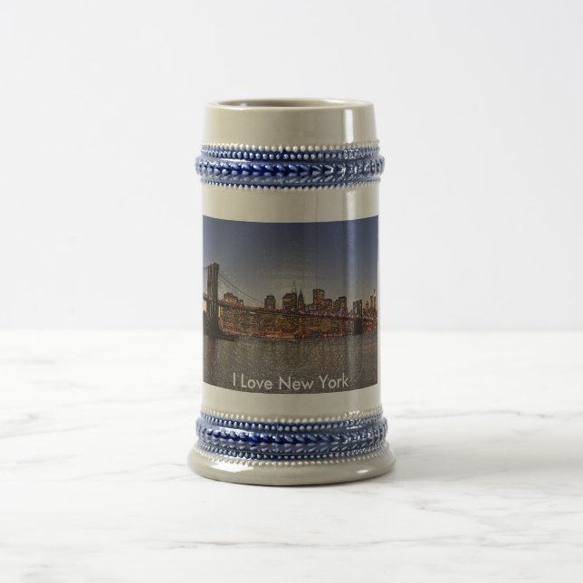 Cerveja Eu amo a caneca de New York (Centro)