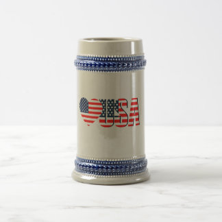Cerveja Eu amo caneca de café de duas tonalidades dos EUA