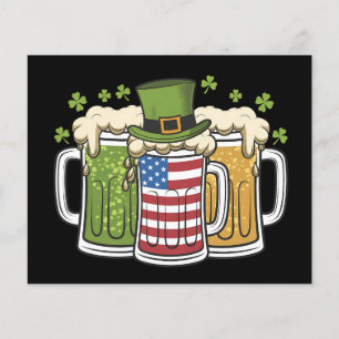 Cerveja Irlandesa Irlanda EUA Bandeira Americana D