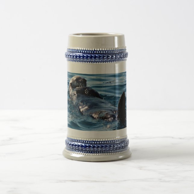 Cerveja Lontra de mar que flutua a caneca de Steiner (Centro)
