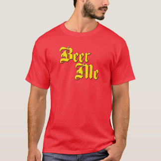 Cerveja mim camisetas engraçadas