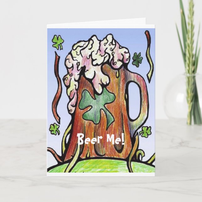 Cerveja mim cartão (Frente)