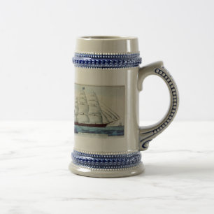 Cerveja Navio de tosquiadeira de New York - caneca de