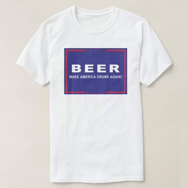 Cerveja oficial para o t-shirt do presidente 2016 (Frente do Design)