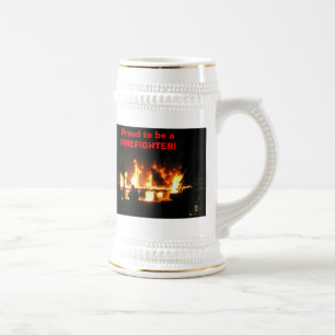 Cerveja Orgulhoso ser um SAPADOR-BOMBEIRO! caneca de