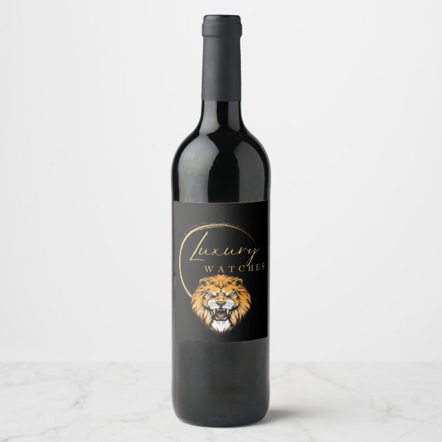 Cerveja Rótulo da garrafa de vinho (Frente)