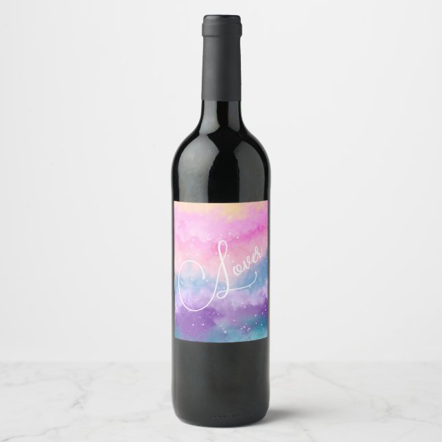 Cerveja Rótulo da garrafa de vinho (Frente)
