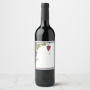 Cerveja Rótulo da garrafa de vinho