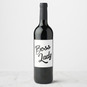 Cerveja Rótulo da garrafa de vinho com rótulo "Senhora Che