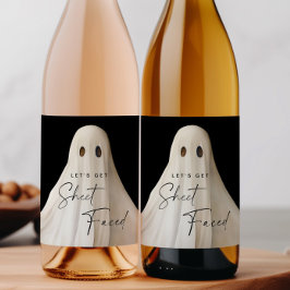 Cerveja Rótulo Da Garrafa De Vinho Halloween Vamos Ficar V