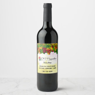 Cerveja Rótulo da garrafa de vinho personalizada Donna Ros