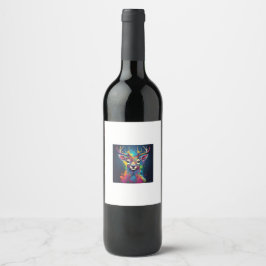 Cerveja Rótulo de Garrafa de Vinho - A Arte do Cervo Color