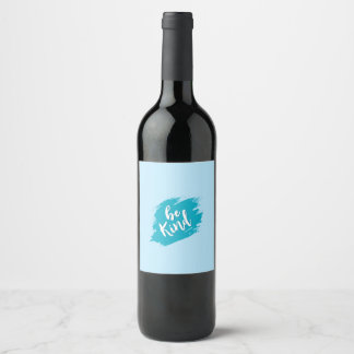 Cerveja Rótulo de Garrafa de Vinho Azul Fofo