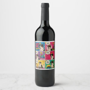Cerveja Rótulo de Garrafa de Vinho do Pequeno Rei Grande P