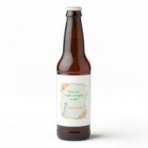 Rótulo de Garrafa de Vinho e Espumante para Casame