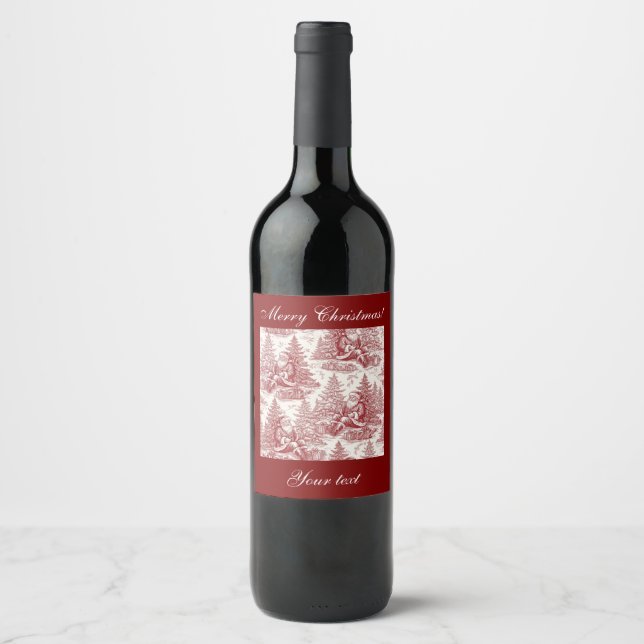 Cerveja Rótulo de garrafa de vinho personalizável (Frente)