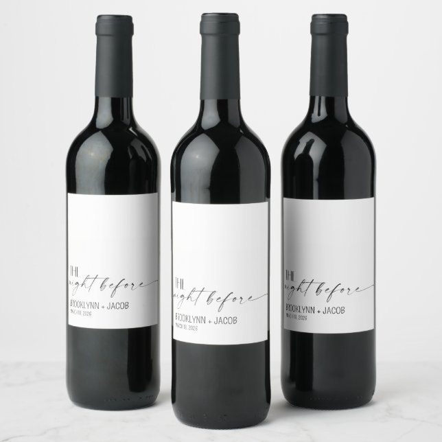 Cerveja Rótulo de Vinho de Casamento, Rótulo de Garrafa de (Garrafas)