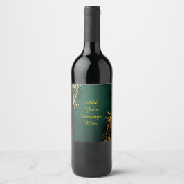 Cerveja Rótulo Personalizado de Garrafa de Vinho de Casame