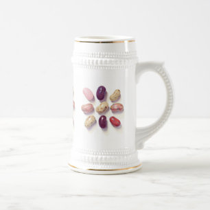 Cerveja TAC TIC TOE JELLY BEANS White e Dourada Caneca de
