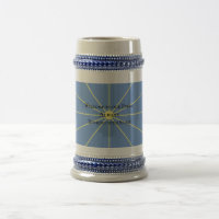 Variação da aguardente de porco | Azul | Caneca de