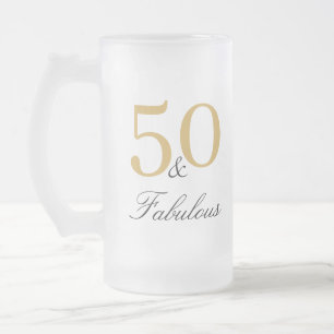 Cerveja Vidro Jateado 50 e a Fabulosa Caneca de Aniversário