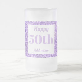 Cerveja Vidro Jateado Bonito presente de caneca de aniversário personali