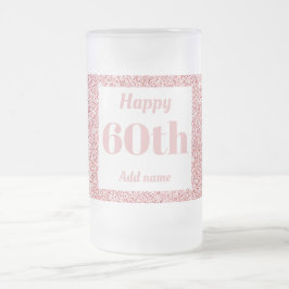 Cerveja Vidro Jateado Bonito presente personalizado de caneca de anivers