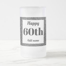 Cerveja Vidro Jateado Bonito presente personalizado de caneca de anivers