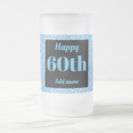 Cerveja Vidro Jateado Bonito presente personalizado de caneca de anivers