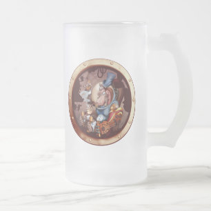 Cerveja Vidro Jateado Caneca da vigia do chimpanzé do espaço de