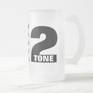 Cerveja Vidro Jateado Caneca de 2 tons